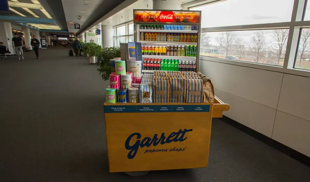 Garrett Popcorn Cart