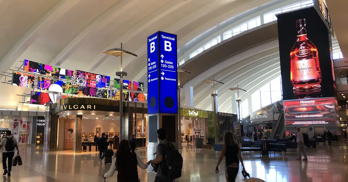 LAX Bradley Terminal Shopping: Cartier to See's Candies