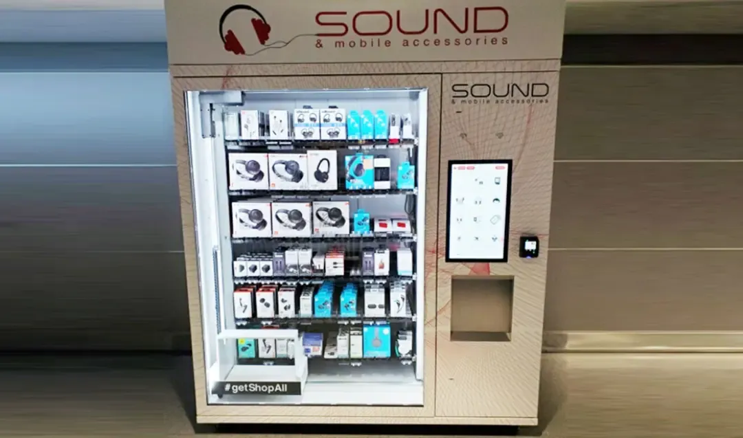 Sound & Mobile Accessories Vending Machine
