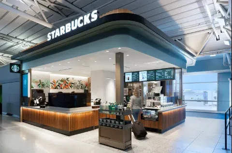 Starbucks (near Gate 46)